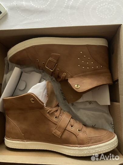 Ботинки кожанные Esprit