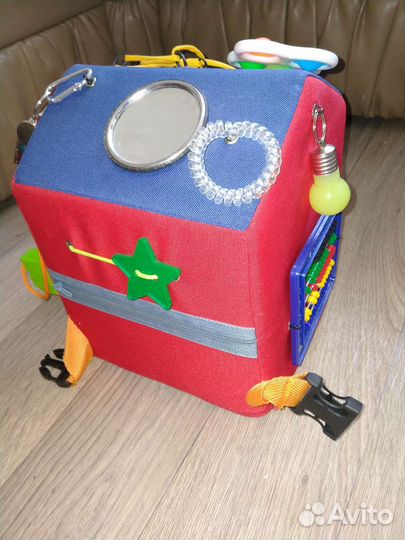 Мягкий бизиборд, бизикуб