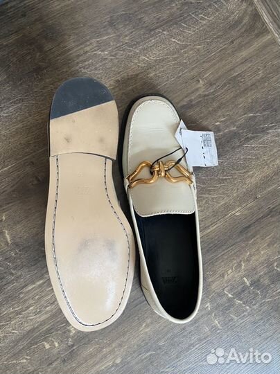 Лоферы Zara новые, оригинал 39