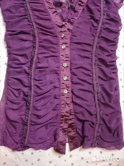 Блузка женская нарядная 40 42 размер