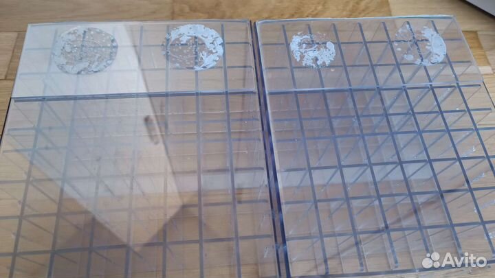 Органайзер из оргстекла косметики, канцелярии 2 шт