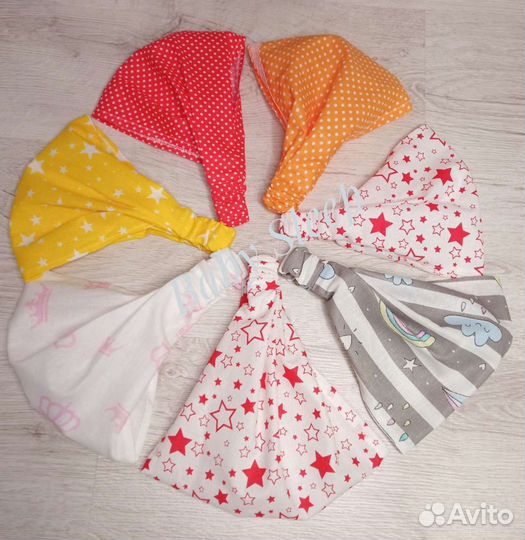 Косынка на резинке