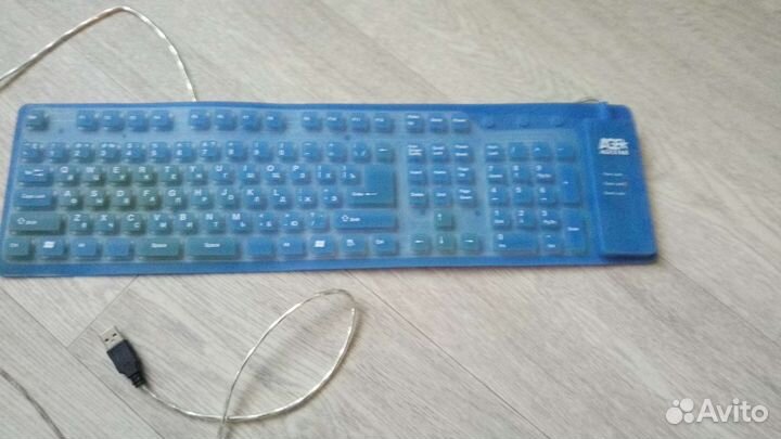 Силиконовая клавиатура гибкая