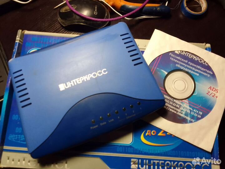 Adsl модем интеркросс