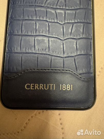 Кожаный чехол Cerruti на iPhone 7plus/8plus