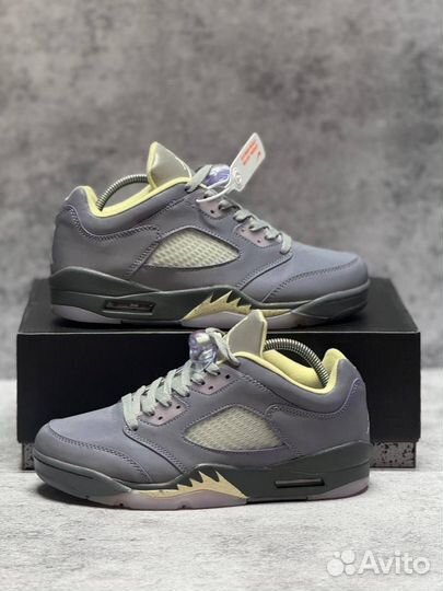 Кроссовки Nike PSG x Air Jordan 5 Low (Арт.20942)