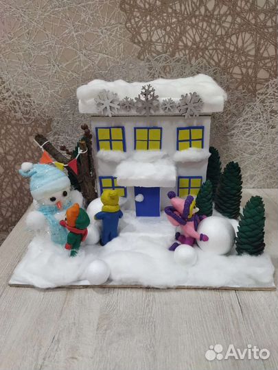 Зимние поделки