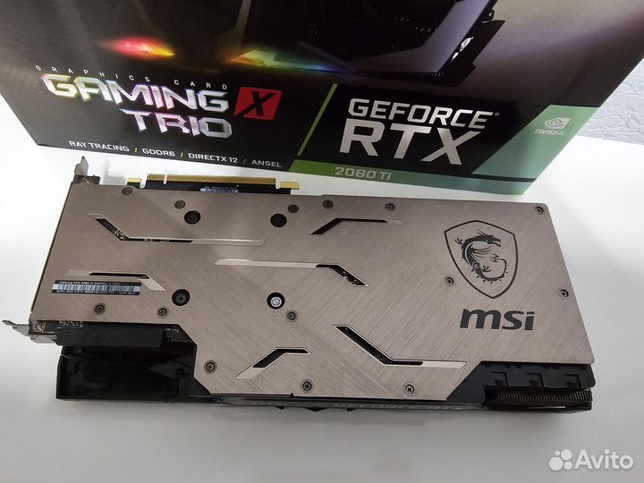 MSI RTX 2080TI Gaming X trio 11 GB