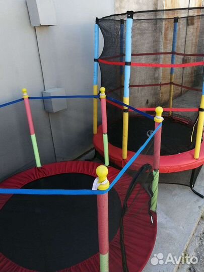 Батут детский с сеткой