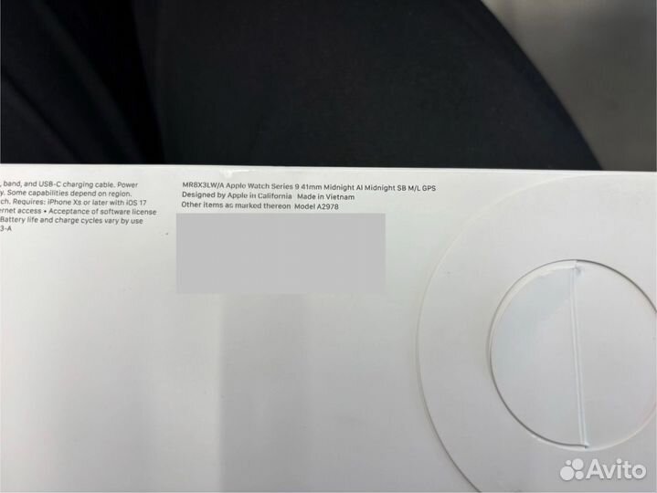 Apple watch series 9 41mm midnight