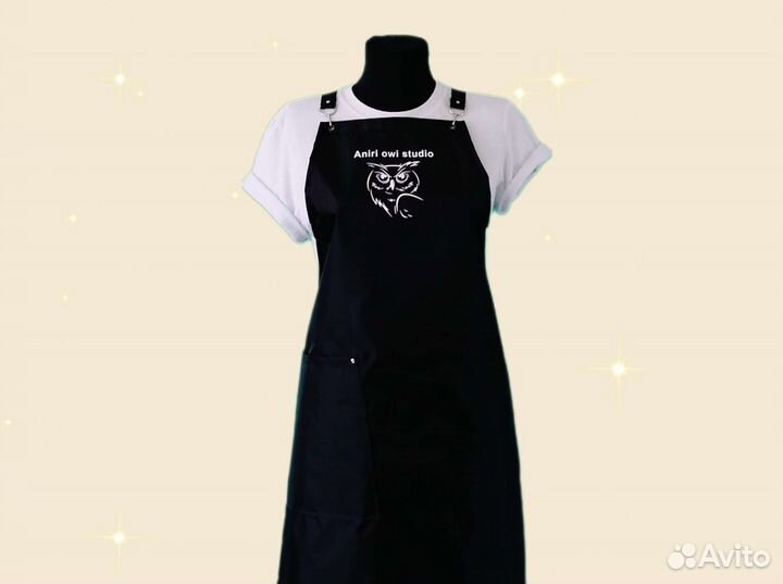 Фартук рабочий с логотипом