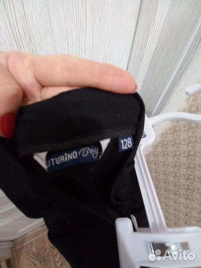 Черные брюки 128