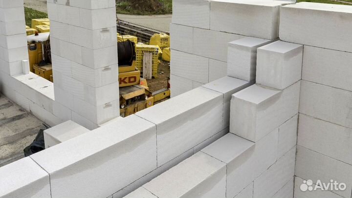 Газосиликатный блок Лиски Аэроблок Премиум