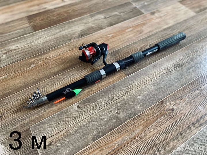 Готовые удочки для рыбалки в сборе