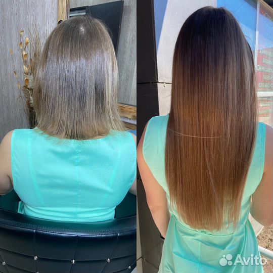 Наращивание волос