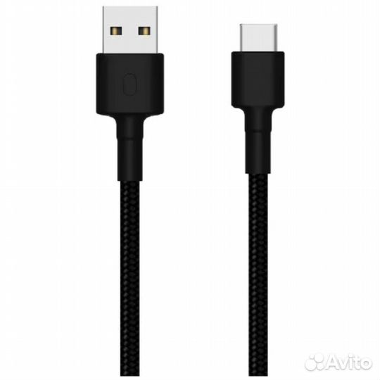 Кабель USB-Type C 1m черный Xiaomi Mi #363814