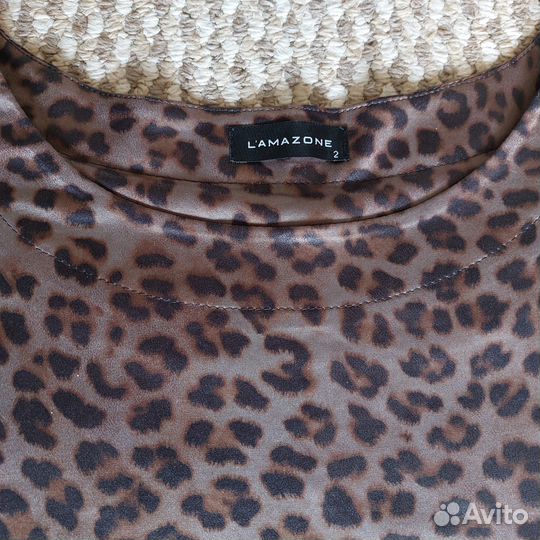 Туника с принтом леопард (52)