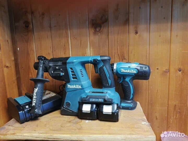 Аккумуляторная дрель makita