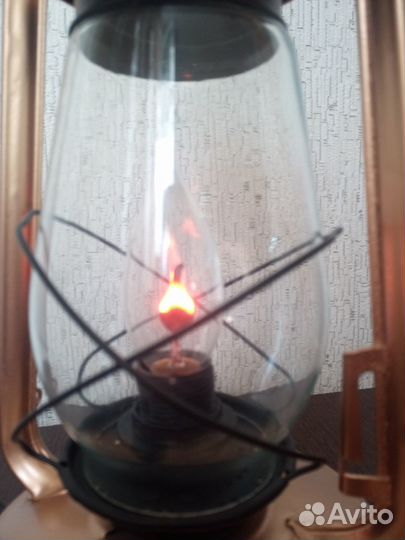 Светильник из керосиновой лампы 