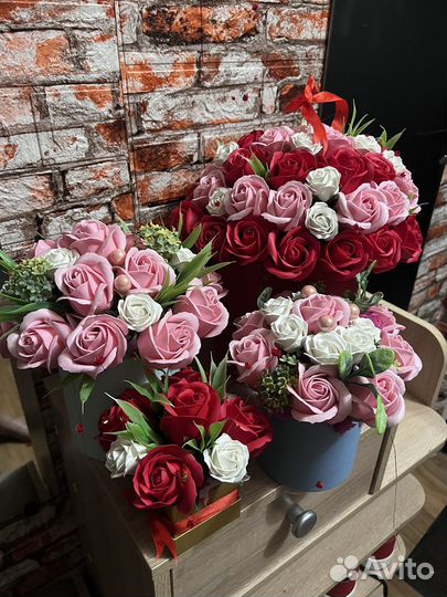 Цветы из мыла