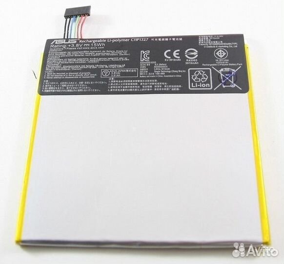 Аккумулятор Asus MeMO Pad 7 ME170C (C11P1327)