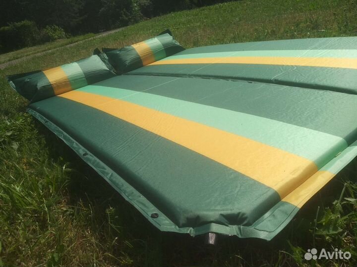 Самонадувающиеся коврики туристические 2шт, 3см