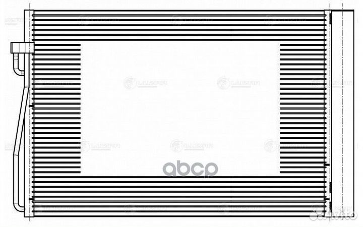 Радиатор кондиц. для а/м BMW 5 (E60/61) (03)