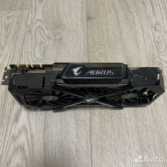 Видеокарта GTX 1080TI 11GB Gigabyte Aorus