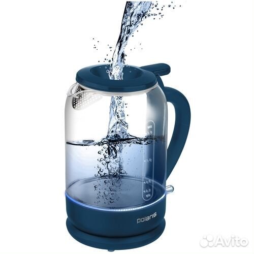 Электрочайник Polaris PWK 1759CGL синий