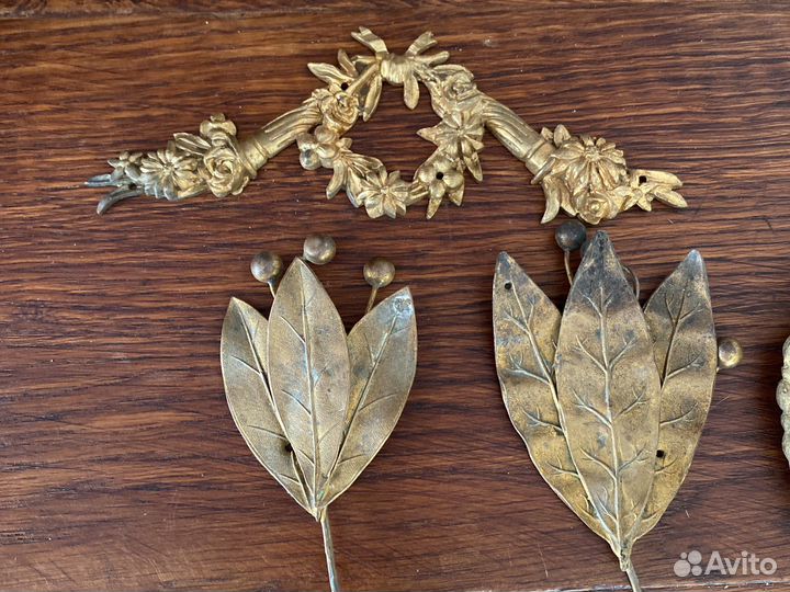 Антикварная бронза. Мебельная фурнитура. Франция