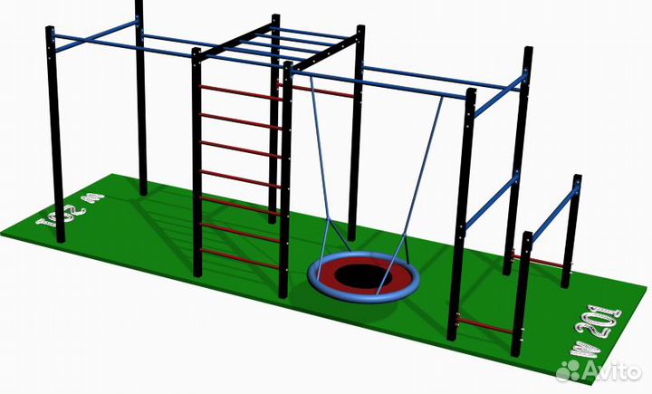 Воркаут площадка sswa №201