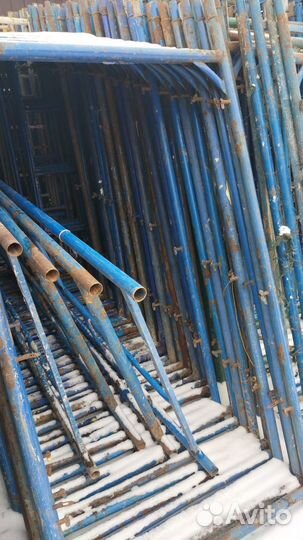 Леса строительные рамные бу