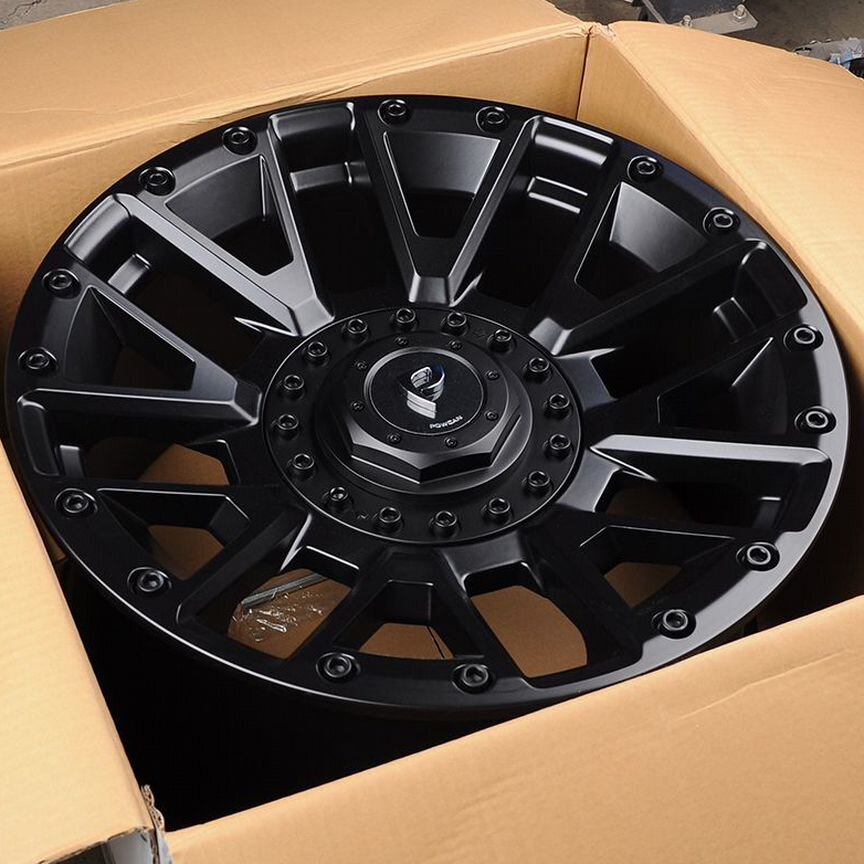 Диски на Jeep Grand Cherokee, Jeep Wrangler Powcan BK5821 9x18/5x139.7 D77.8 Black Matt литой