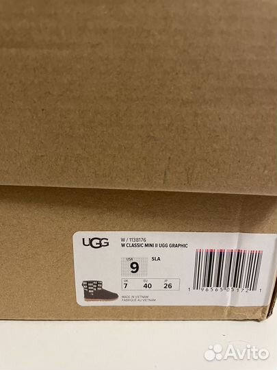 Ugg женские us9 оригинал