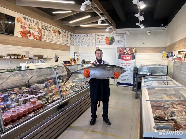 Готовый бизнес магазин рыбы и морских деликатесов