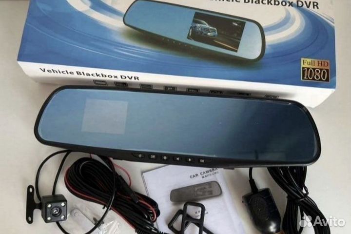 Зеркало видеорегистратор с камерой awee