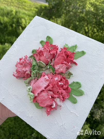 Картина пионы
