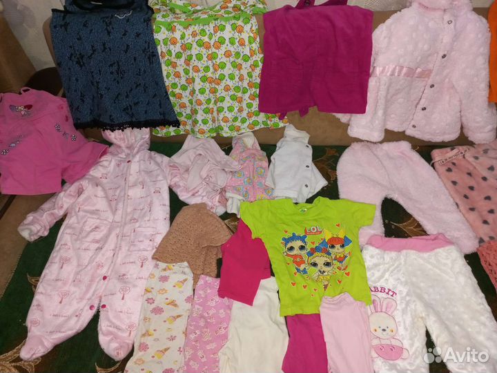 Вещи пакетом для девочка