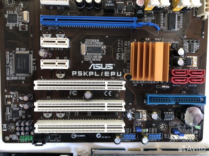 Asus P5KPL/EPU + Intel Core 2 quad Q6600 + ништяки