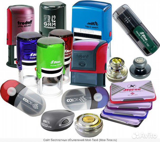 Печати, Штампы, Факсимиле, Табличка с Доставкой