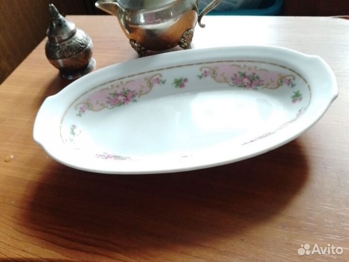 Блюдо сервировочное фарфор ГДР