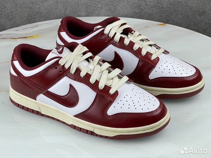 Nike dunk low premium vintage red кроссовки найк