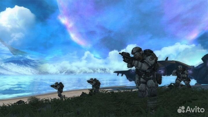 Игра Halo Anniversary (Xbox 360) б/у, Полностью Ан