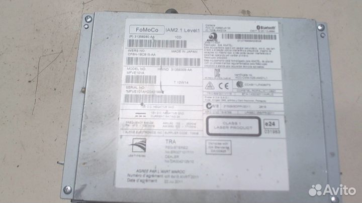 Магнитола Volvo V60, 2012