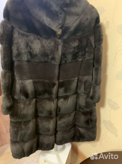 Шуба из кролика рекс