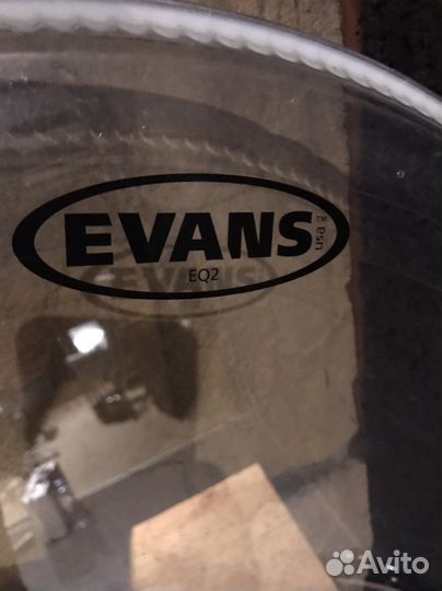 Пластик для бас-барабана Evans 24