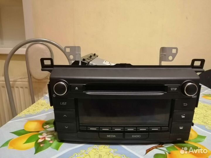 Штатная магнитола toyota