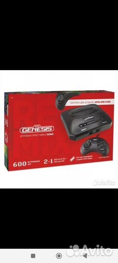 Приставка Retro Genesis Dual 600 игр
