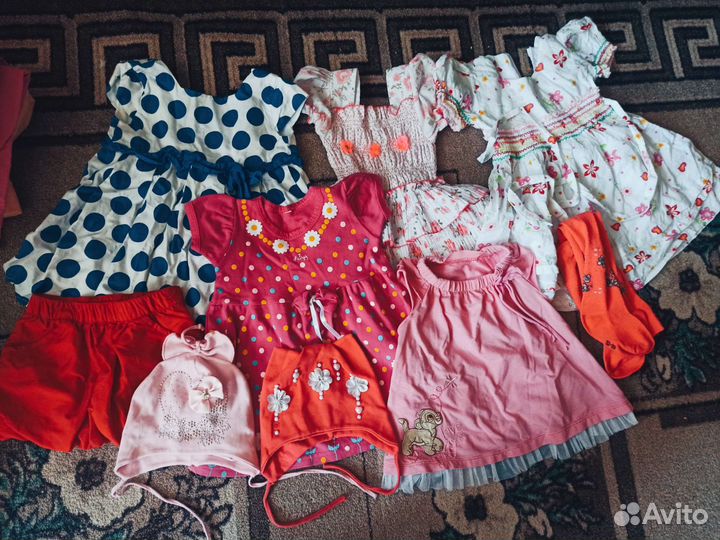 Вещи пакетом на девочку