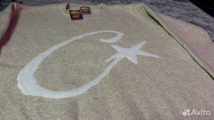 Свитер бежевый corteiz C star